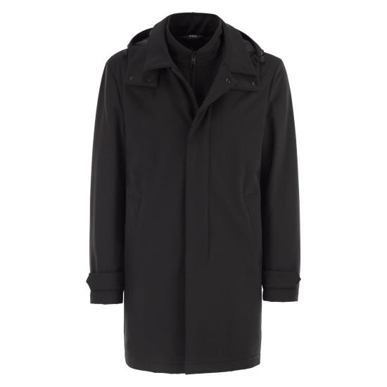 25FW 페이 코트 NAM6151037JXRF BLACK