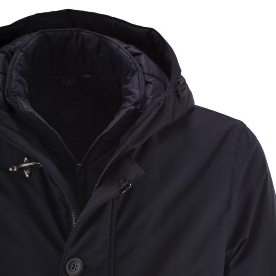 25FW 페이 코트 NAM13510220XLM BLUE - FAY