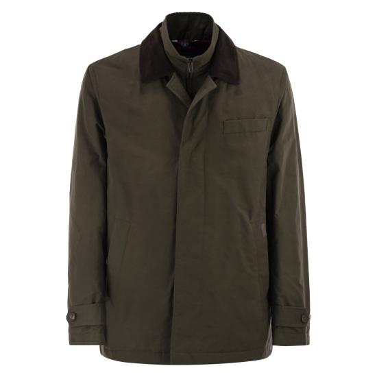 25FW 페이 코트 NAM13510100XLZ GREEN