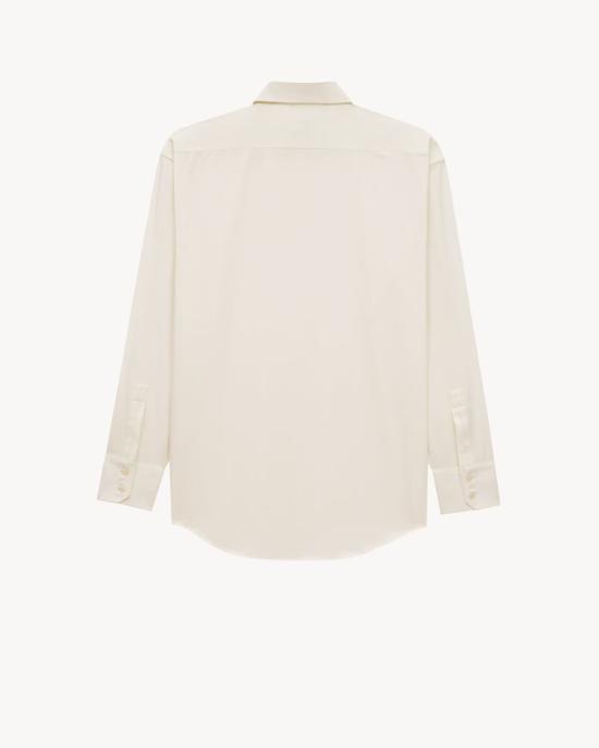 25SS 생로랑 셔츠 832339Y1J619601 White - SAINT LAURENT