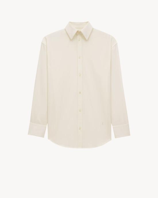 25SS 생로랑 셔츠 832339Y1J619601 White