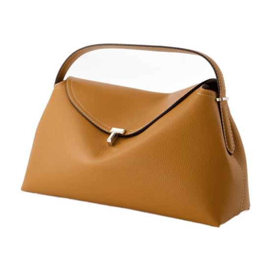 26FW 토템 T락 탑 핸들 백 234 WLGBG427 LE0030 105 brown - TOTEME