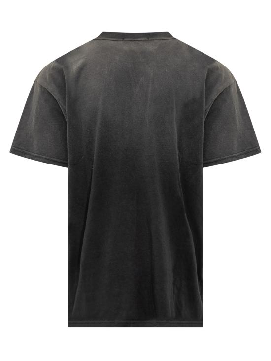 25FW 윌리 차바리아 반팔 티셔츠 WCJSY0141 001 BLACK - WILLY CHAVARRIA