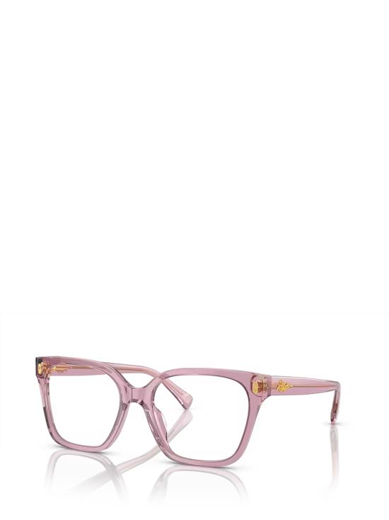 26FW 랄프 로렌 안경 RA7158U 6118 SHINY TRASPARENT VIOLET - RALPH LAUREN