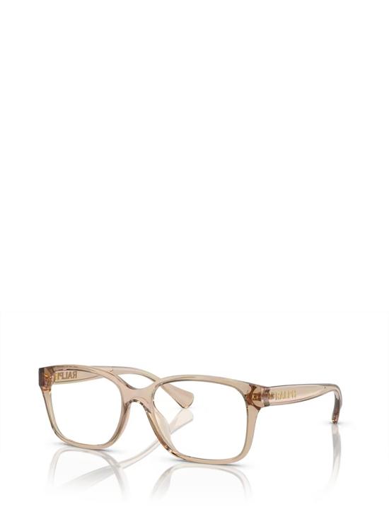 26FW 랄프 로렌 안경 RA7155U 5802 SHINY TRANSPARENT BEIGE - RALPH LAUREN