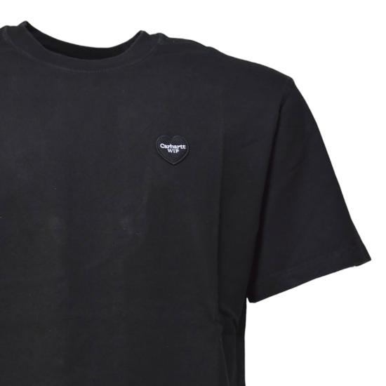 25FW 칼하트 WIP 반팔 티셔츠 I034648 89GD Black - CARHARTT WIP