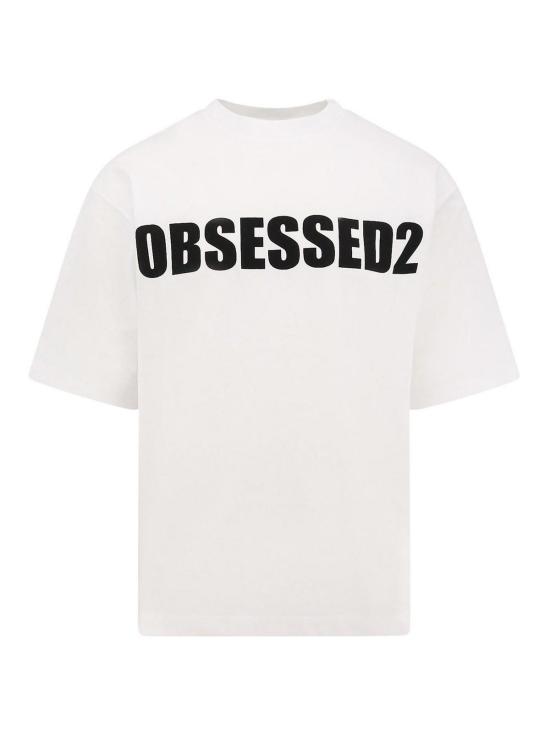  디스퀘어드2 반팔 티셔츠 S74GD1478D20033100 White