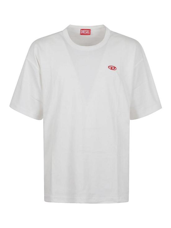  디젤 반팔 티셔츠 A185350AIJU141 White