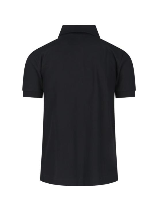 25FW 버버리 메탈 EKD 코튼 폴로 셔츠 8116183A1189 Black - BURBERRY