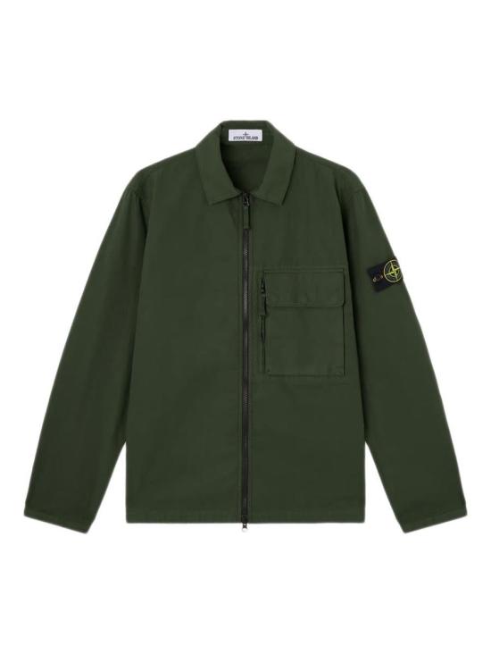 25FW 스톤 아일랜드 긴팔 셔츠 K2S151200004S0179V005E GREEN