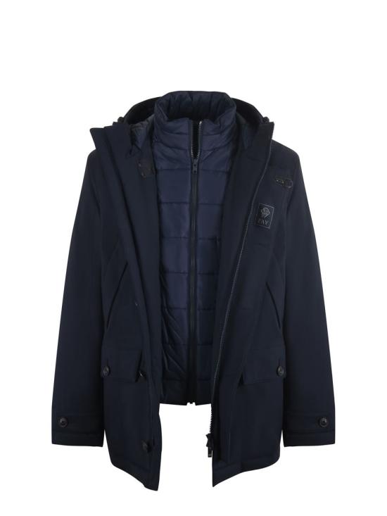 25FW 페이 패딩 NAM13510220XLMU809 BLUE - FAY