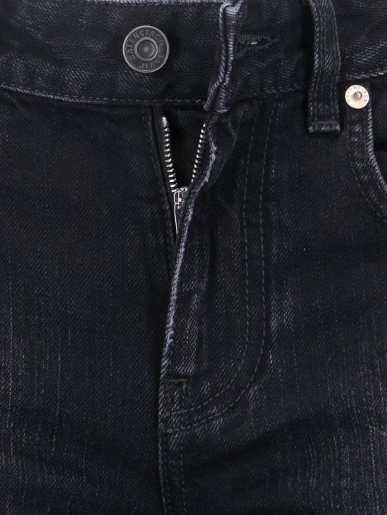 25FW 발렌시아가 데님 팬츠 852328 TTW671037 Black - BALENCIAGA