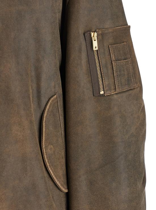 25FW 골든구스 자켓 GUP02489P00216855260 Brown - GOLDEN GOOSE