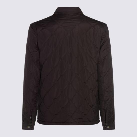 25FW 버버리 리버시블 퀼팅 나일론 오버셔츠 8115728A1491 PURPLE - BURBERRY