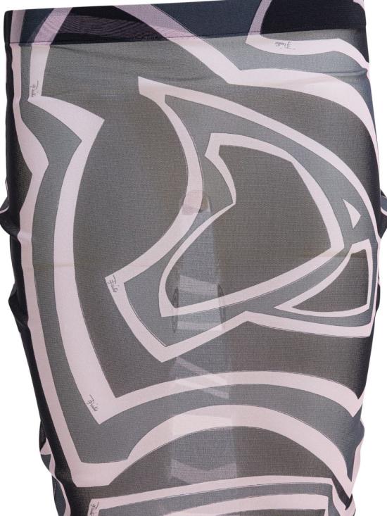 25FW 푸찌 미디 스커트 5UJV105U749047 Black - PUCCI