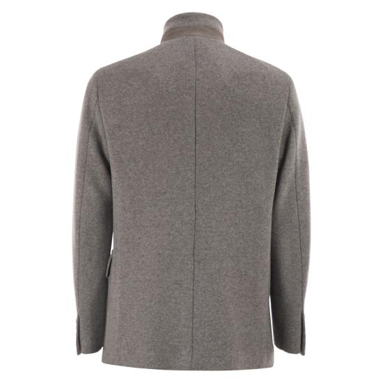 25FW 페이 코트 NAM1951007JXLQ GREY - FAY