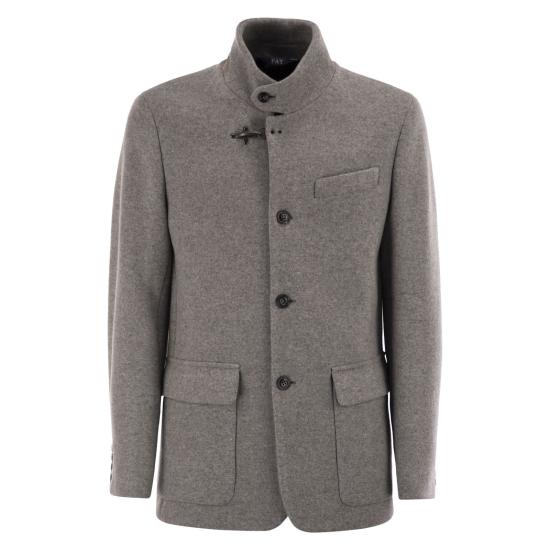 25FW 페이 코트 NAM1951007JXLQ GREY