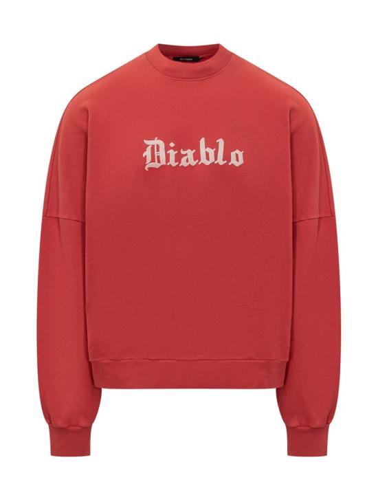 25FW 윌리 차바리아 긴팔 티셔츠 WCJSY0118 006 RED