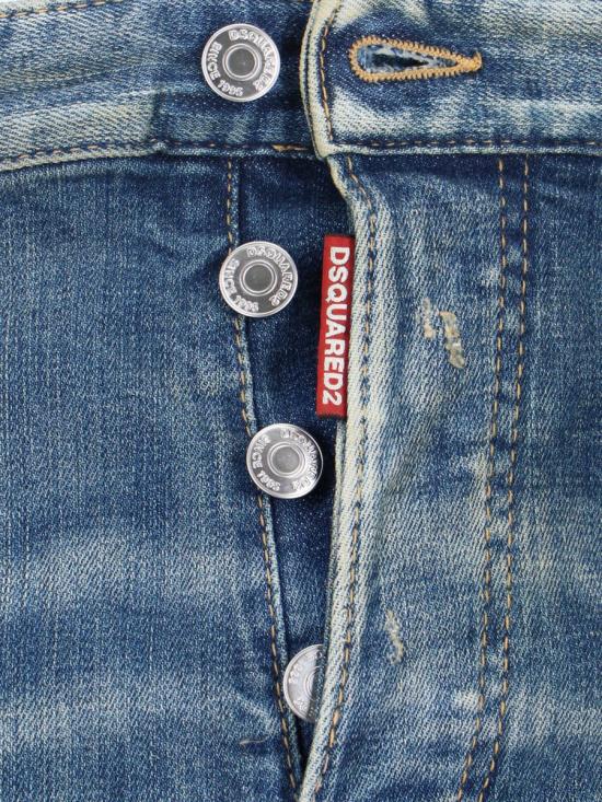 25FW 디스퀘어드2 데님 팬츠 S71LB1699 S30872470 BLUE - DSQUARED2