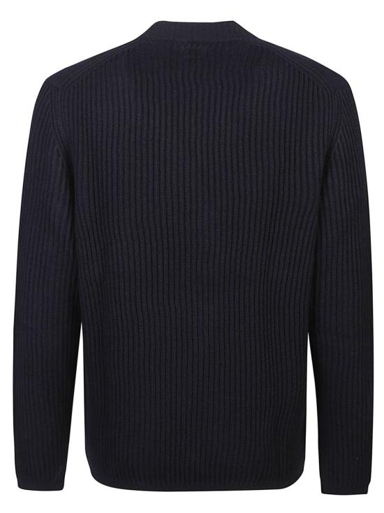 25FW 씨피 컴퍼니 스웨터 19CMKN219A 006595A BLUE - C.P. COMPANY