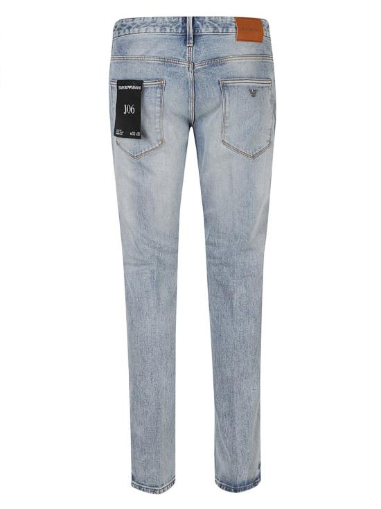 25FW 엠포리오 아르마니 숏팬츠 EM000121 AF17485 BLUE - EMPORIO ARMANI