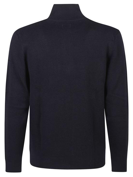 25FW 씨피 컴퍼니 스웨터 19CMKN201A 006595A BLUE - C.P. COMPANY