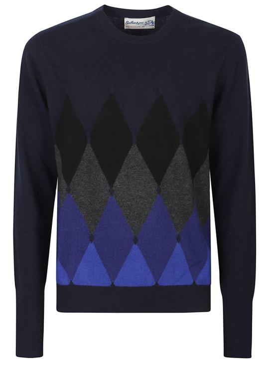 25FW 발렌타인 스웨터 B2P000 12KA8 BLUE