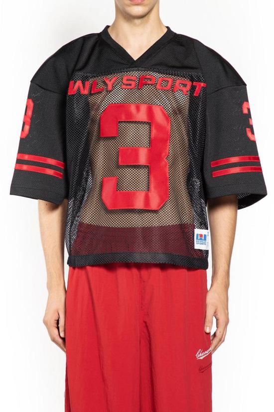 25FW 윌리 차바리아 반팔 티셔츠 WCJSY0149 001 Black