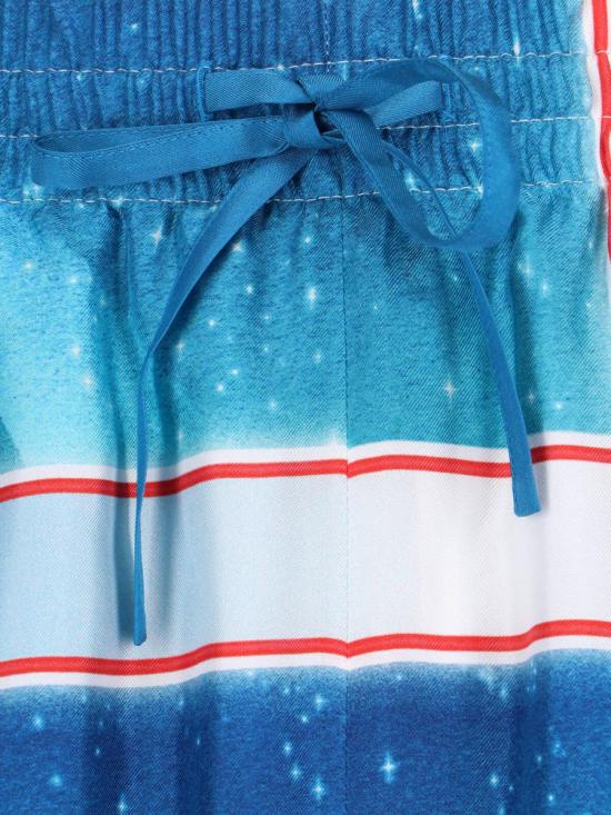 25FW 카사블랑카 숏팬츠 MPF25 TR 012 07GALAXY COURT MULTICOLOUR - CASABLANCA