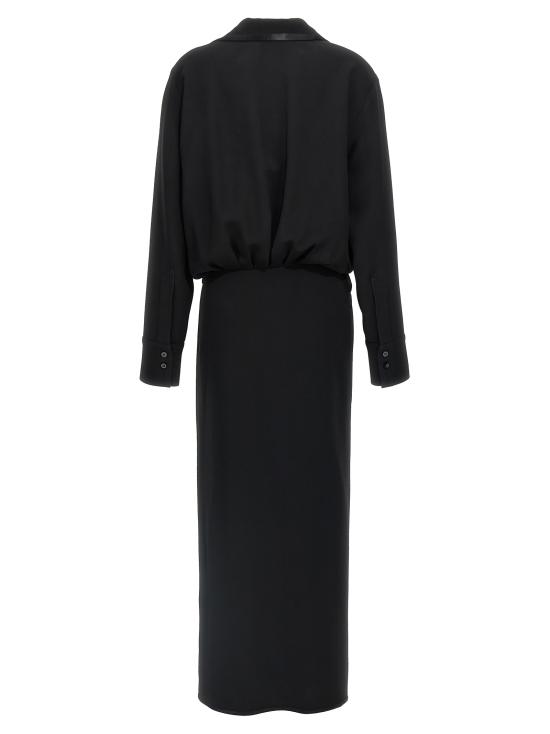 25FW 디 아티코 미디 원피스 251WCW00242100 Black - THE ATTICO