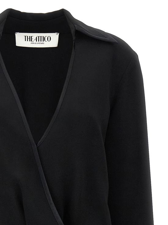 25FW 디 아티코 미디 원피스 251WCW00242100 Black - THE ATTICO