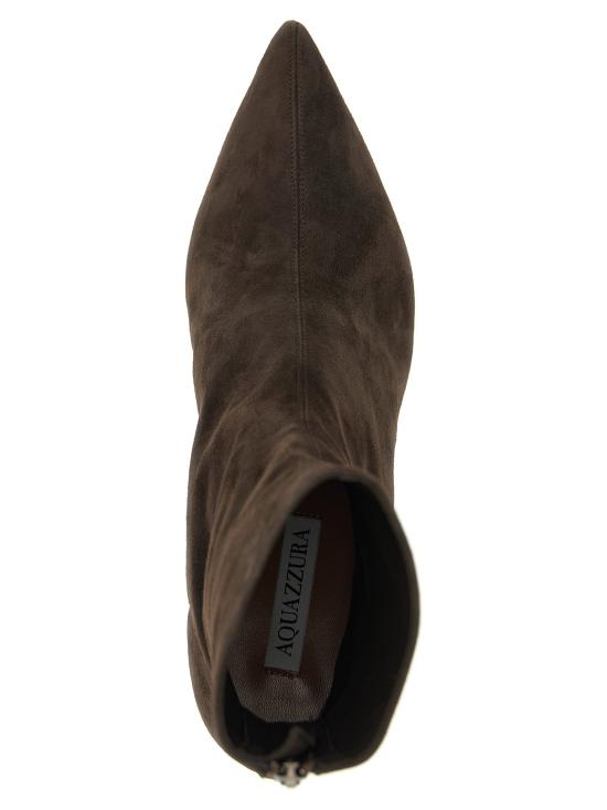 25FW 아쿠아주라 부츠 MNRMIDB0SUECHARCOAL - AQUAZZURA