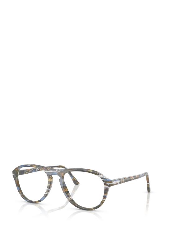 26FW 페르솔 안경 PO3371V 1222 FROST GREY NAUTICAL BLUE - PERSOL
