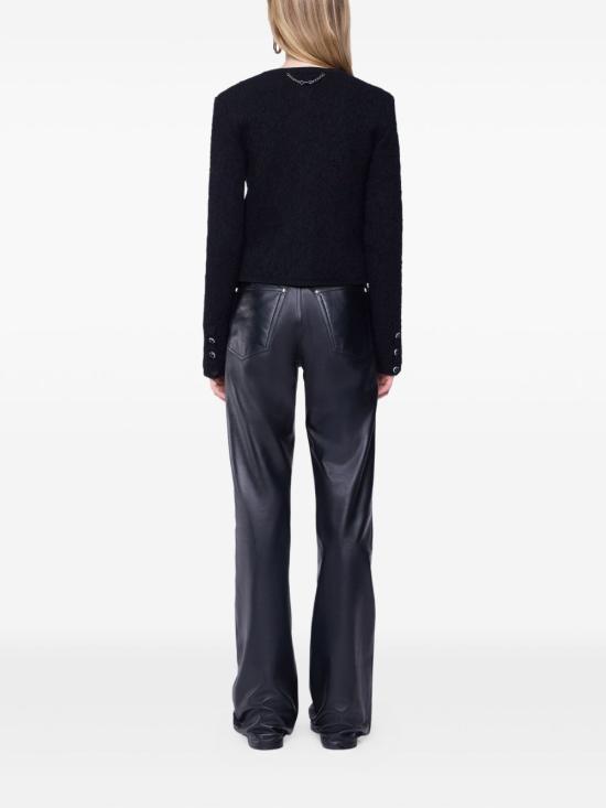 25FW 파코라반 스트레이트 팬츠 25AFPA333LB0078 P001 Black - PACO RABANNE