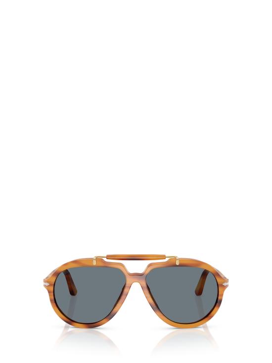 26FW 페르솔 선글라스 PO0202S 960 R5 STRIPED BROWN