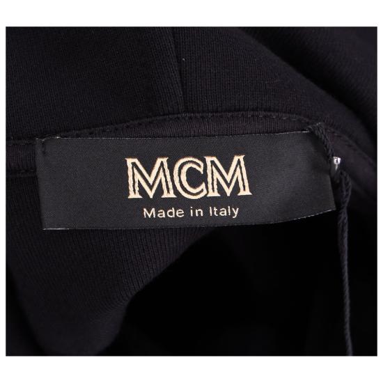  엠시엠 후드 티셔츠 MFAASMM04BT Black - MCM