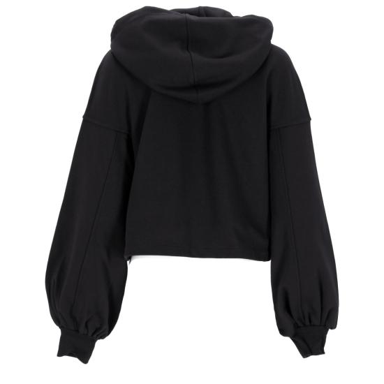  엠시엠 후드 티셔츠 MFAASMM04BT Black - MCM