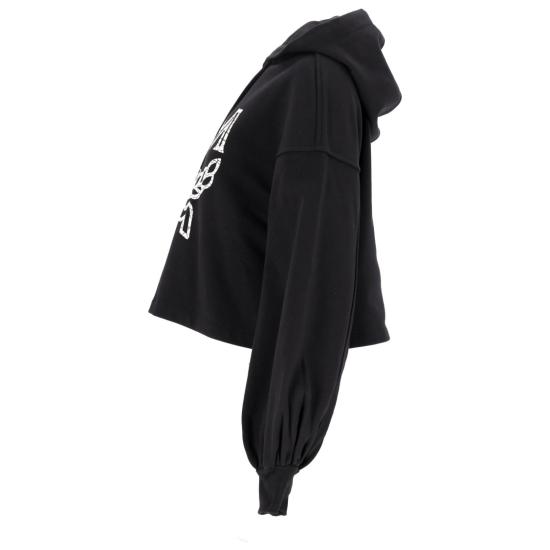  엠시엠 후드 티셔츠 MFAASMM04BT Black - MCM