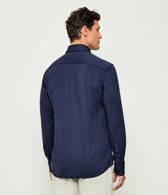 25FW 보스 긴팔 셔츠 50550563 10261410 01 404 Blue - BOSS