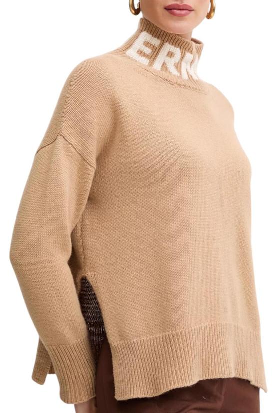 25FW 에르마노 피렌제 터틀넥 D47EM027EO1 MF713 Camel - ERMANNO FIRENZE