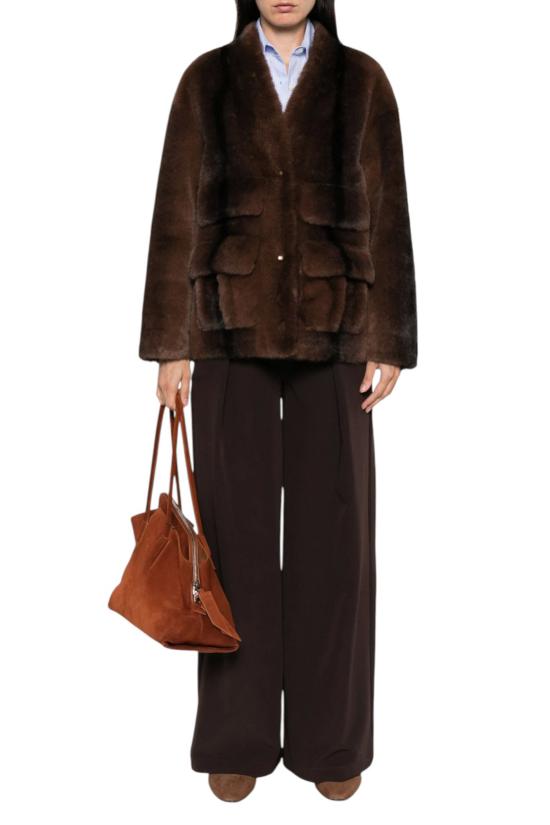 25FW 에르마노 피렌제 수트 자켓 D47ED054E94 MF938 Brown - ERMANNO FIRENZE