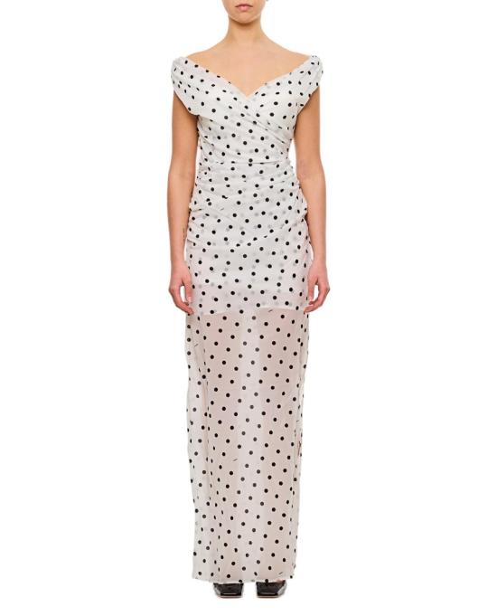 25SS 자크뮈스 롱 원피스 251DR23717809BT White