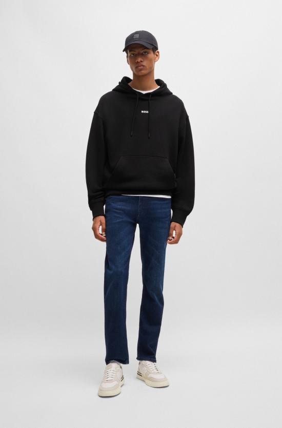 25FW 보스 긴팔 티셔츠 50514530 10244192 01 001 Black - BOSS