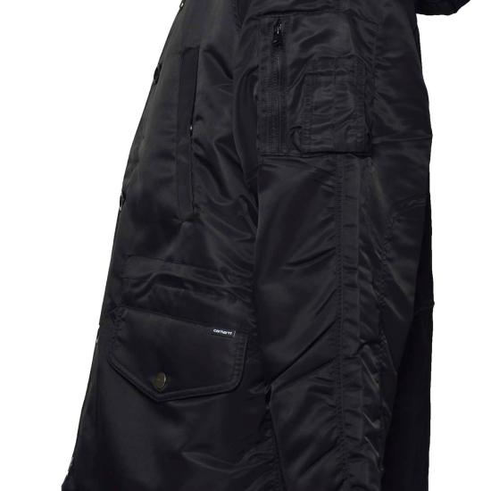 25FW 칼하트 WIP 초어 니트 자켓  I033929 89XX Black - CARHARTT WIP