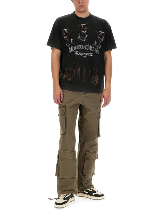  리프레젠트 반팔 티셔츠 MLM41135 003 black - REPRESENT