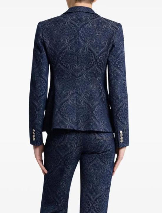 25FW 에트로 수트 자켓 WRNA001599TJEF9S9090 BLUE - ETRO