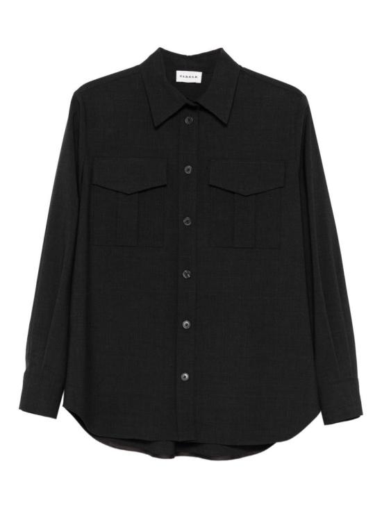 25FW 파로쉬 셔츠 D381088LUWOOL086 Brown