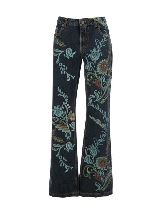 25FW 에트로 데님 팬츠 WRNB0029AKD39X0811 Black