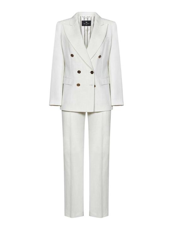 24FW 에트로 수트 팬츠 WRCA001099TUDH4W0001 White