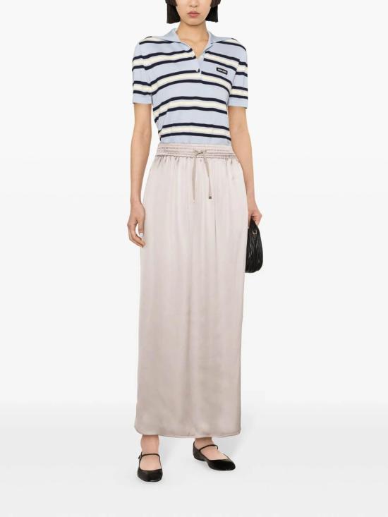  에르노 미디 스커트 GN000024D125061985 Yellow - HERNO